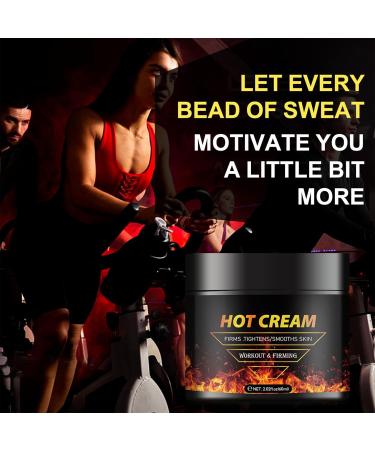 Hot Sweat Cream Belly Fat Burning Cream Exercise Fat Burning Enhancer Burns Cellulite on Thighs Legs Abdomen and Buttocks for Men and Women 2.02 Fl Oz - Buy Online on GoSupps.com
