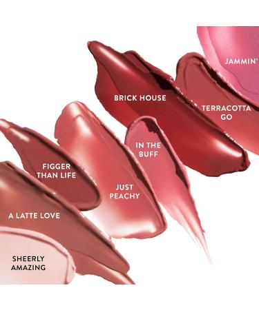 Laura Geller Jelly Balm Tinted Lip Balm - Figger Than Life - Hydrating Vitamin E - Semi-Shine Finish - Buy Online on GoSupps.com