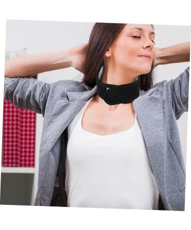 Healvian Compresse D'huile Cou R utilisable en Tissu Doux Noir Pack D enveloppement Confortable aux Huiles Essentielles Bande de Soin Apaisante pour Sommeil R parateur D tente Noir 1 unit (Lot de 1) - Buy Online on GoSupps.com