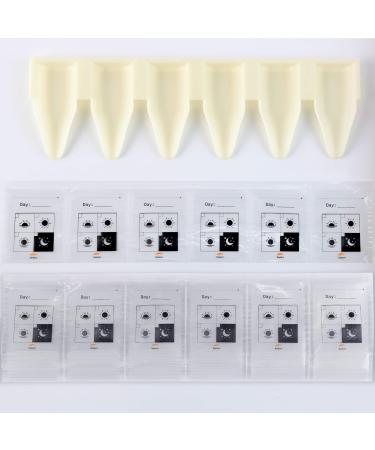 M Pill Bag Set - 600 Heat Seal Pill Bags + Loading Tray (6 Loading)- Pill Organizer Medication Aids Pill Pouch Organizer AM PM Supplements Vitamin Fish Oil Pill Suite Travel Pill Bags