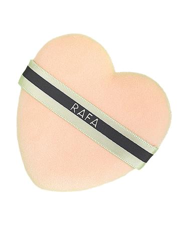 Shakven Beauty Puff Heart Shaped Make up Sponges Puff Velour Powder Puff Reusable Setting Powder Puff Soft Face Makeup Tools for Loose Powder Makeup Setting