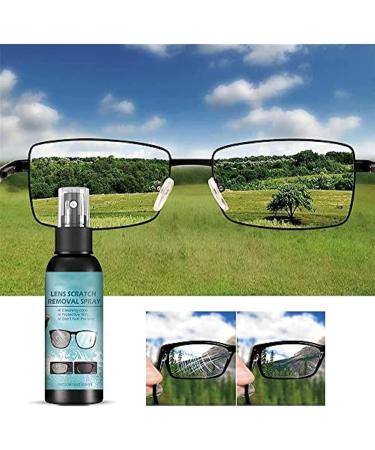 JIAWEIIY Lens Scratch Removal Spray Eyeglass Scratch Repair Solution Eyeglass Windshield Glass Repair Liquid Glasses Cleaner for All Lenses (3PCS) - Buy Online on GoSupps.com