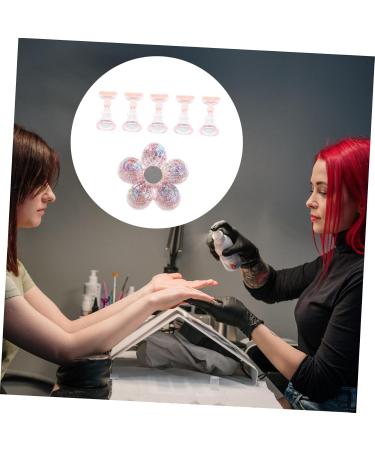 minkissy 1 Set Chess Practice Seat Nail Art Practice Holder Fingernail Display Stand Nail Art Display Rack Pedicure Stand Nail Practice Stand Manicure Practice Rack Acrylic Magnetic Bracket 2x1cm Pink - Buy Online on GoSupps.com