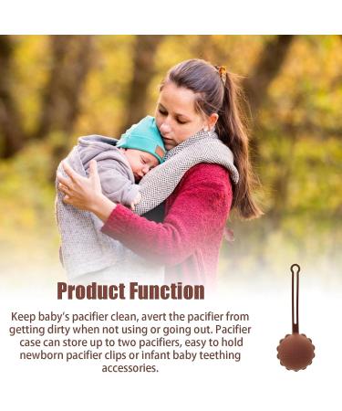 Buy Blesvt Baby Dummy Case | Silicone Pacifier Storage Box for Travel | Portable Holder for Infants & Toddlers - Buy Online on GoSupps.com