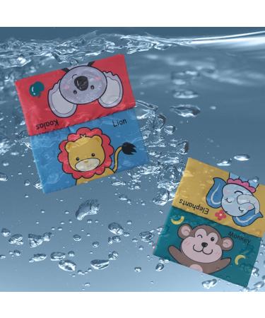 Kumprohu Tummy Time Floor Mirror - Crinkle Cloth Book with Teethers | Black and White Sensory Toys for Infants | High Contrast Developmental Infant Toy - Buy Online on GoSupps.com
