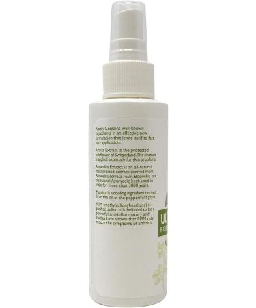 Zion Health Alozin Pain Relief Spray 4 oz - Fast-Acting Relief for Aches and Pains - Buy Online on GoSupps.com