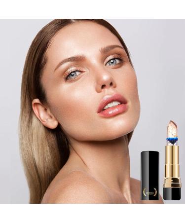 Lipstick Magic Temperature Color Changing Lip Gloss | Moisturizing Flower Lipstick Long Lasting Nutritious Lip Balm Magic Color Changing Lip Gloss - Buy Online on GoSupps.com