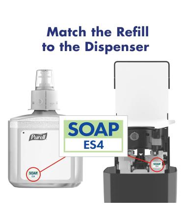 PURELL HEALTHY SOAP Gentle & Free Foam 1200 mL Refill for ES4 Dispenser, Fragrance-Free (Pack of 2) - 5072-02 by GOJO Inc - Buy Online on GoSupps.com