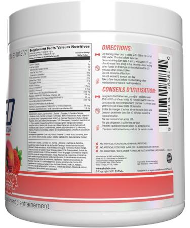 EHP Labs OxyShred Non Stimulant Thermogenic Pre Workout Powder - Stim Free Pre Workout Caffeine Free Preworkout for Men & Women - Non Stim Preworkout - Sugar Free Energy Powder - Strawberry Sunrise 60 Servings - Buy Online on GoSupps.com