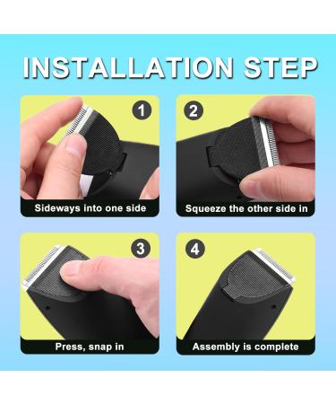 3 Packs Black Replacement Blades for Meri-dian Trimmer Compatible with Meridian Body Trimmer Onyx & Sage Hygienic Ceramic Replacement Blades - Buy Online on GoSupps.com