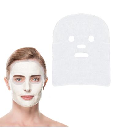 100 Sheets Pre-cut Gauze Facial Cotton Beauty Gauze Skin Care Face  Soft High Frequency Gauze Face Pads for Women Girls Skin Face Care Spas Beauty Salons