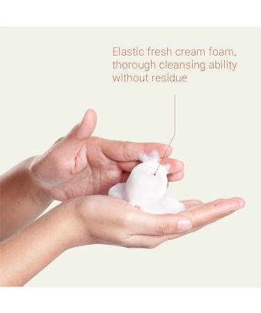 Korean Red Ginseng Foam Cleanser - Deep Clean & Moisture Daily Cleanser with Hibiscus & Pearl Extract | 1 000PPM Red Energy | Shop Now at Hong Cosmetic - Buy Online on GoSupps.com