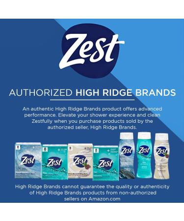 Zest Bar Soap - 8 Bars - Cocoa Butter & Shea Enriched - Ultra Moisturizing - Silky Smooth & Deeply Moisturized - 4 Ounce (Pack of 8) - Buy Online on GoSupps.com