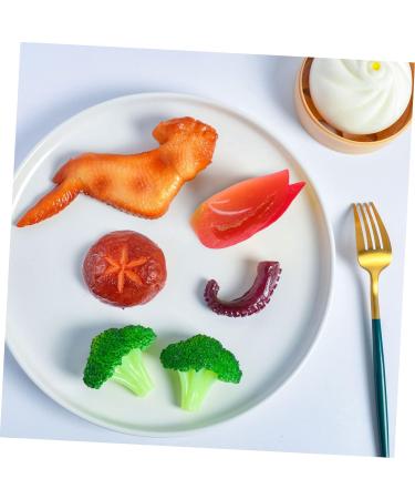 Alipis 9 Pcs Imitation Tomato Fake Tomato for Home Realistic Vegetable Decor Small Vegetable Ornament Red Tomato Figurine Lifelike Vegetable Tomato Artificial Lotus Root Slices Pvc Watermelon Redx3pcs 6.5x3.5cmx3pcs - Buy Online on GoSupps.com