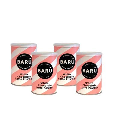 Bar Bar White Chocolate Powder Latte Instant Chocolate - 4 x 250g - 48 cups