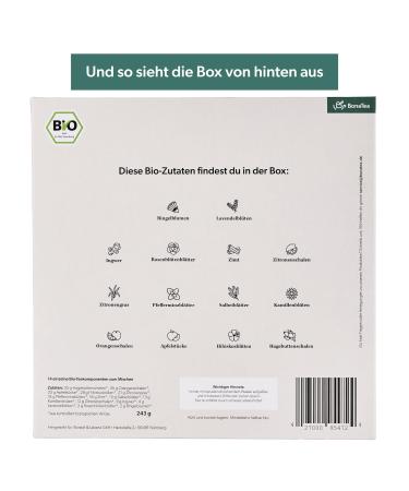 DIY Tea Blend Set Gift - 14 Organic Tea Varieties for Women | Create Your Own Unique Blends - Buy Online on GoSupps.com