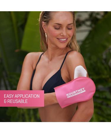 KOURTNEY Gant d'application autobronzant Applicateur autobronzant en velours doux pour une application sans traces Gants de bronzage lavables pour prot ger les mains 1 pi ce - Buy Online on GoSupps.com
