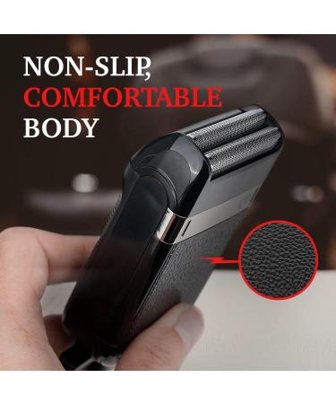 Cavalier Foil Trimmer - Electric Twin Blade Shaver for Men | Rechargeable Cordless Razor for Beard Stubble & Mustache | Portable Trimming Solution - Buy Online on GoSupps.com