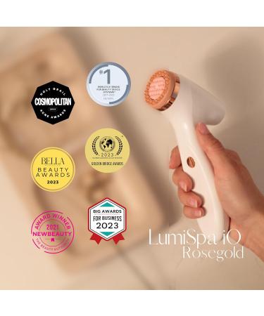 Nu Skin ageLOC LumiSpa iO System | Smart Facial Cleansing Device for Glowing Skin | Daily 2-Minute Routine | Morning & Night Skincare | Rose Gold - Buy Online on GoSupps.com