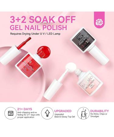 Saviland Acrylic Nail Kit with Drill, UV Light, and Nail Tools - Clear, White, Pink Powder, Liquid, Gel Polish - DIY Nail Art Set for Acrylic and Gel Nails - Buy Online on GoSupps.com