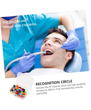 GATUIDA 800 STK Tooth Coloring Code Rings - Color-Coded Orthodontic Accessories (5 Colors 0.3x0.3cm) - International Delivery Available - Buy Online on GoSupps.com