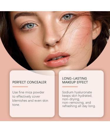 Rosetimes Brightening Moisturizing Foundation Waterproof Foundation Lean Air Cushion Cream Five Vitamin C Five Vitamin C Toning Cream Tinted Skin Perfector (21# White) - Buy Online on GoSupps.com