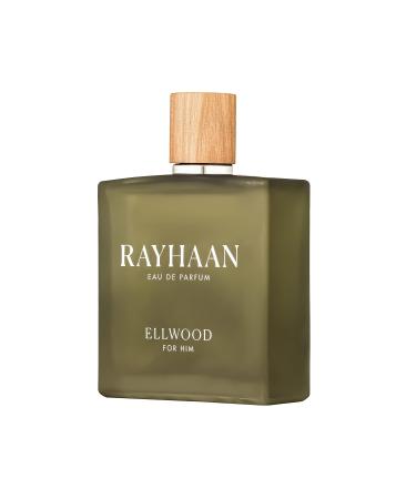 RAYHAAN Ellwood Eau de Parfum Spray for Men 3.4 Ounce Wood 3.4 Fl Oz (Pack of 1) - Buy Online on GoSupps.com