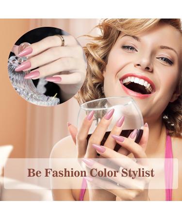 OBSGUMU Gel Nail Polish Set 10 Colors UV LED Curing Gel Polish Set for Art DIY Salon at Home Long Lasting Gel Polish with Gel Base and Top Coat Easy to Apply 8ml - Buy Online on GoSupps.com