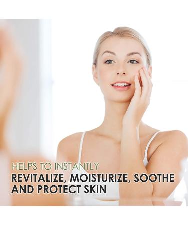 AZURE Hemp & Aloe Nourishing Facial Serum | Moisturizing, Calming & Revitalizing | Reduces Wrinkles & Fine Lines | Restores Dehydrated Skin - 50mL - Buy Online on GoSupps.com