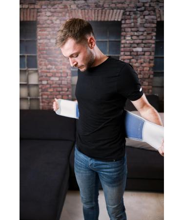 Vitalxx Rear Belt Vitalsoft Adjustable XXL Lumbar Support Bandage for Comfortable Walking & Sitting - Buy Online on GoSupps.com