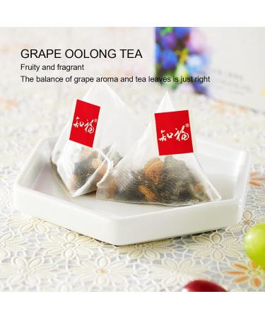 Yctze Grape Oolong Tea 24 Count Cold Brew Fruit Tea Bags Leisure Drinks for Morning Afternoon Pre Dinner Free Time Holiday Party - Buy Online on GoSupps.com