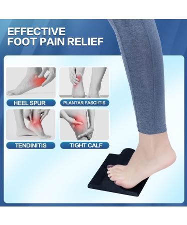 Buy Plantar Fasciitis Relief Foot Stretcher Pad - Achieve Pain Relief for Heel Spurs & Achilles Tendonitis - Black Regular Size - Buy Online on GoSupps.com