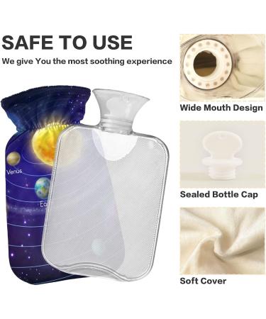 Solar System Planet Heat Bottle 1L | BPA-Free Pain Relief & Hot/Cold Therapy - Buy Online on GoSupps.com
