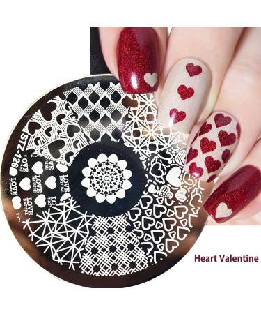Premium Nail Stamping Kit - Nail Stencils & Manicure Stamp Plate Tool for Stunning Nail Art - International Shipping Available - Buy Online on GoSupps.com
