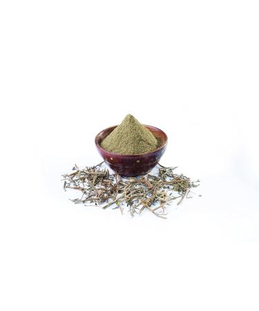 The Green Herbs Organic Bhringraj Powder | 100% Ayurvedic Hair Care | 227gm - Buy Online on GoSupps.com