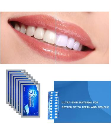 Teeth Whitening Strips for Sensitive Teeth - 7 Pouches/Box 14 Pieces - Buy Online on GoSupps.com