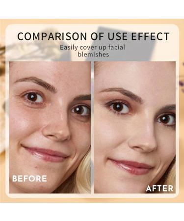  G n rique Mushroom Head Complexion - Air Cushion 15g Liquid Concealer Puff BB Lightening Cream with Smooth Finish | Flawless Skin Makeup for Skin Types Use Quo - Buy Online on GoSupps.com