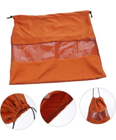 MUSISALY Hair Dryer Storage Bag Practical Bags Bag Organizer for Traveling Hair Dryer Bags Portable Bags Pvc 32x28x0.6cm Coffee - Buy Online on GoSupps.com