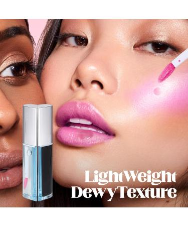  G n rique Liquid blush oil for cheeks liquid blush for cheeks moisturizing cream blush | Multi-use lip and long-lasting cheek tints for wedding stage performances - Buy Online on GoSupps.com