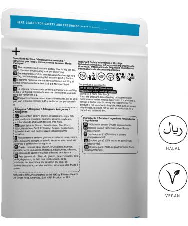  Rapid Strength Pure inulin fiber 100g | 85% fiber per serving - Buy Online on GoSupps.com