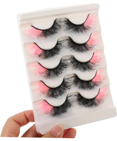 MAGICLULU 25 Pairs Eyelashes Girl Extensions Eyelash Eyes Lashes Diy Fake Lashes False Eye Lashes Short Fake Eye Lashes Fake Lash Strip Lash Book Eyelash Bulk Set Curly Cotton - Buy Online on GoSupps.com