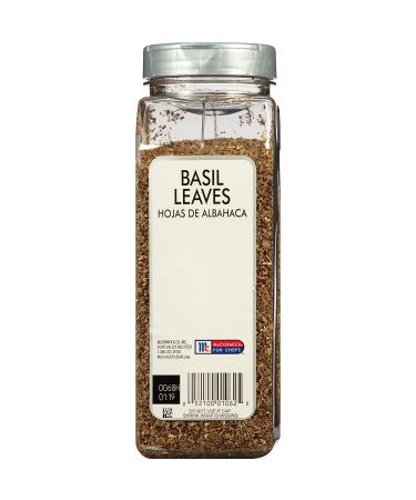 Mccormick Culinary Basil Leaves 5 oz - Authentic Fresh Flavor for Pasta, Pizzas, Poultry & Sauces | Dried Basil Seasoning - 5 Ounce Container (Pack of 1) - Buy Online on GoSupps.com