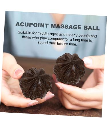 Gatuida 6-St Health Ball - Acupuncture & Deep Tissue Massage Balls with Agarwood Handle for Trigger Point Relief - International Shipping - Buy Online on GoSupps.com