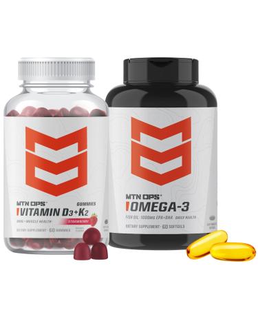 MTN OPS Vitamin D3 + K2 and Omega-3 Bundle