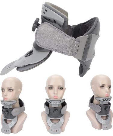 SAFWEL Cervical Traction Device - Neck Support Bandage for Pain Relief Hot Compress & Cervical Stretching | Adjustable Temperature Control - Buy Online on GoSupps.com
