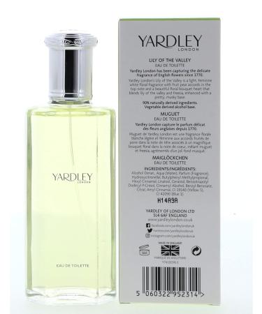 Yardley London Lily Of The Valley FOR WOMEN by Yardley London - 4.2 oz EDT Spray - Buy Online on GoSupps.com