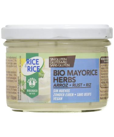 RICE&RICE Rice&Rice Mayorice Rice F. Herbs Organic 165g Gluten Free Sauce 500g
