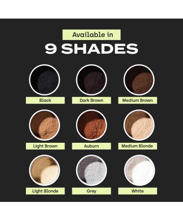 Toppik Hair Building Fibers 12g Fill In Fine or Thinning Hair Instantly Thicker Fuller Looking Hair 9 Shades for Men & Women Light Blonde - Buy Online on GoSupps.com