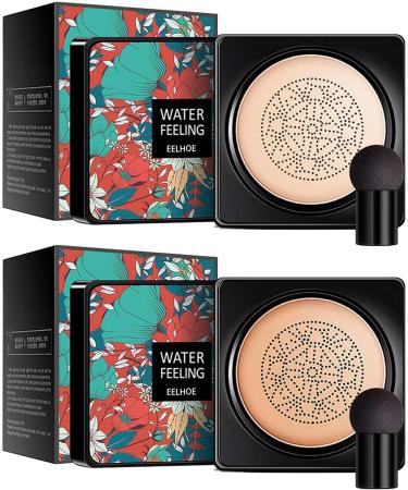 Mushroom Head Air Cushion Bb Cream BB Cream Mushroom Head Natural Light Moisturising Long Lasting Matte Concealer CC Cream for Makeup for Women 1 count (Pack of 1) - Buy Online on GoSupps.com