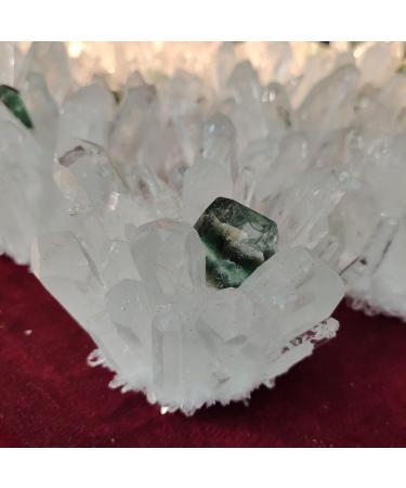 Crystal Natural Crystal Cluster Raw Quartz White s Crystal Point Specimen Home Decoration Raw Crystals Can be Used for Natural Stones and Minerals - Buy Online on GoSupps.com